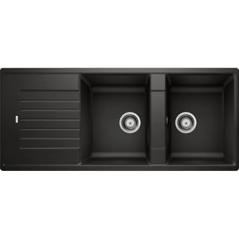 Lavello in gres Blanco ZIA 8 S / Nero