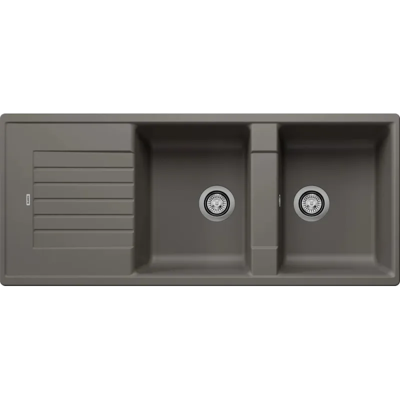 Lavello in gres Blanco ZIA 8 S / Grigio vulcano