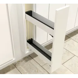 Cestello ad estrazione totale K-LINE 150 mm / Bianco
