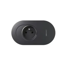 Presa elettrica ORBIT 1 x 230 V / Nero opaco