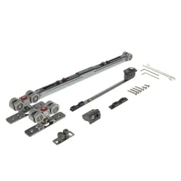 Sistema scorrevole per porte interne AZARO con ammortizzazione / 80 kg