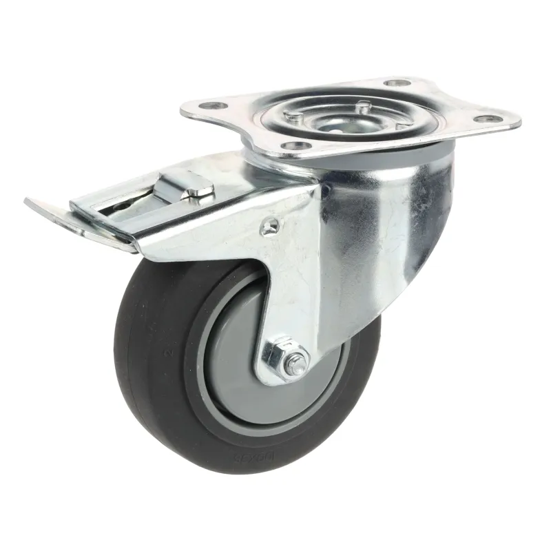 Ruota per mobili TENTE ALPHA 3477 100 mm / Con freno