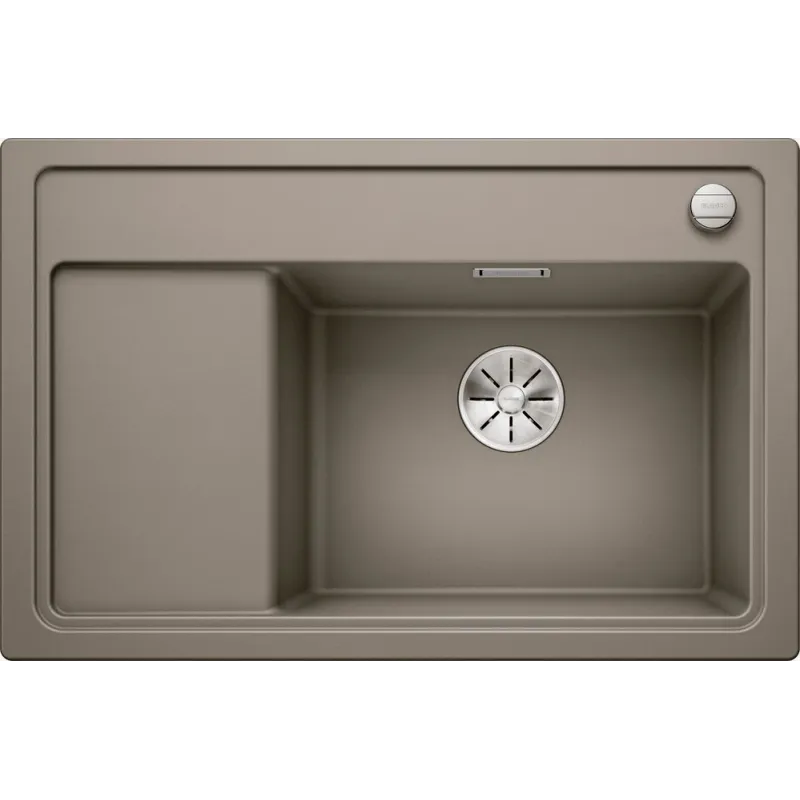 Lavello in gres Blanco ZENAR XL 6 S Compact con comando remoto / Tartufo