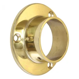 Terminale per tubo appendiabiti – rotondo / Oro