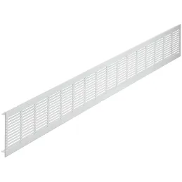 Griglia di ventilazione per radiatore 100 mm / Bianca