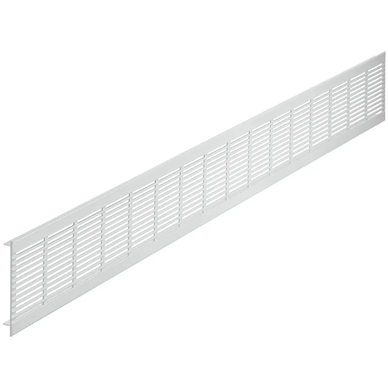 Griglia di ventilazione per radiatore 100 mm / Bianca