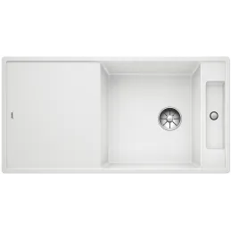 Lavello in gres Blanco AXIA III XL 6 S con comando remoto dello scarico / Bianco