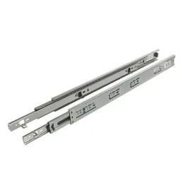 Guida per cassetti con cuscinetti da 45 mm STANDARDIA, montaggio inferiore / Senza ammortizzazione