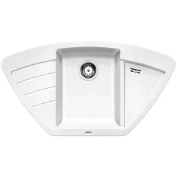 Lavello angolare in gres Blanco ZIA 9 E / Bianco