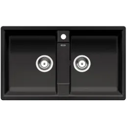 Lavello in gres Blanco ZIA 9 / Nero