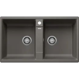 Lavello in gres Blanco ZIA 9 / Grigio vulcano