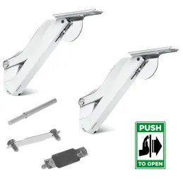 Meccanismo estraibile KESSEBOHMER FREEspace mini PTO / Bianco