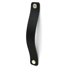 Maniglia in pelle DOLCE / Nera