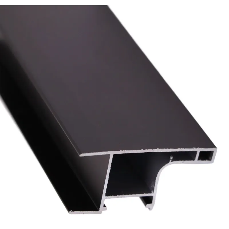 Profilo in alluminio WAX per illuminazione LED da armadio / Nero opaco