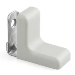 Angolare in metallo con copertura in PVC / Grigio chiaro
