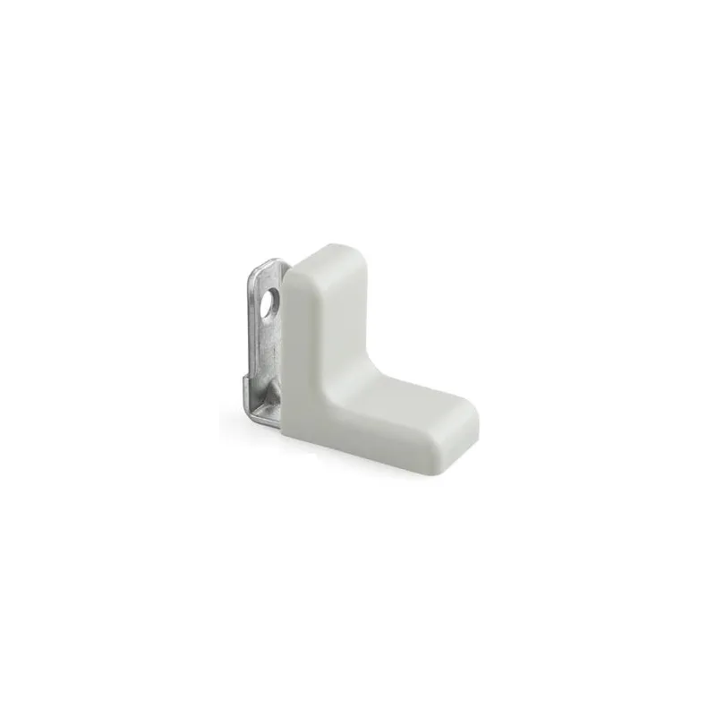 Angolare in metallo con copertura in PVC / Grigio chiaro