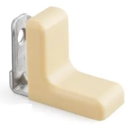 Angolare in metallo con copertura in PVC / Beige