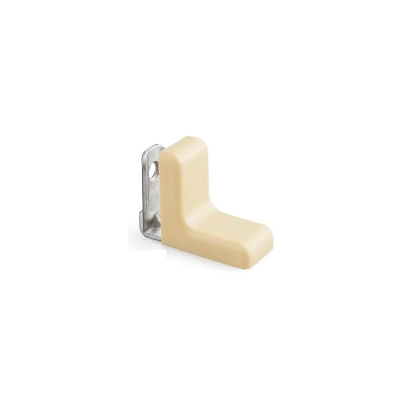 Angolare in metallo con copertura in PVC / Beige