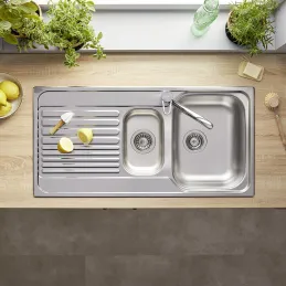 Lavello in acciaio inox Blanco TIPO 8 S