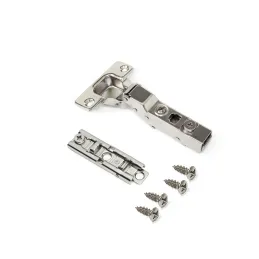 Cerniera semiapplicata con chiusura ammortizzata EXLUSIVE X91 con base 3D nascosta