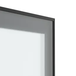 Profilo per ante in alluminio PLUS 4 / Nero strutturato