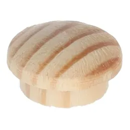 Tappo copriforo in legno D15 - 100 pz / Pino grezzo