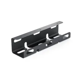 Portacavi da scrivania AURO 420 mm / Nero opaco