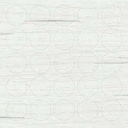 Copriforo autoadesivo / Rovere bianco inciso