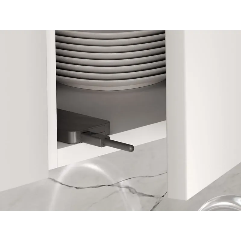 Apertura senza maniglie con chiusura ammortizzata SMARTPUSH / Antracite