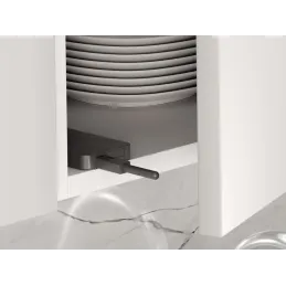 Apertura senza maniglie con chiusura ammortizzata SMARTPUSH / Bianco