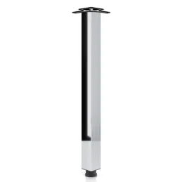Gamba da tavolo MODERNA 60x60 / Cromo lucido