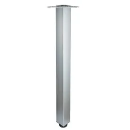 Gamba per tavolo MODERNA 60x60 / Cromo opaco