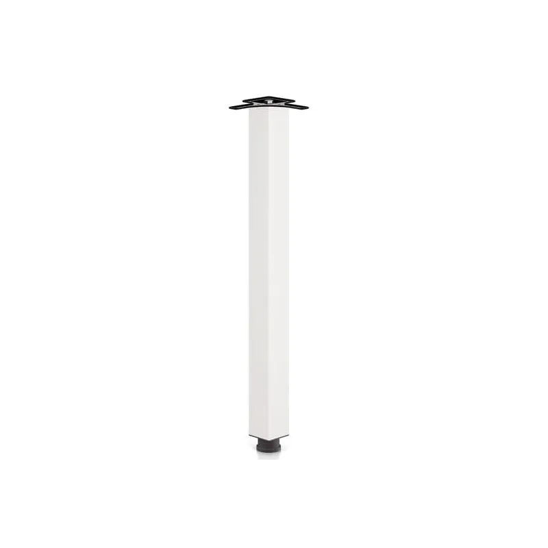 Gamba per tavolo MODERNA 60x60 / Bianco