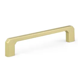 Maniglia BIANCA / Oro opaco