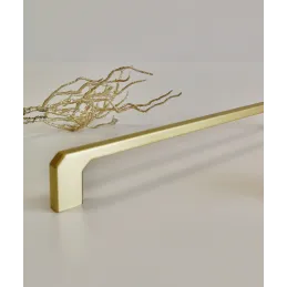 Maniglia BIANCA / Oro opaco