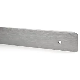 Profilo terminale per piano di lavoro da 38 mm / Acciaio inox