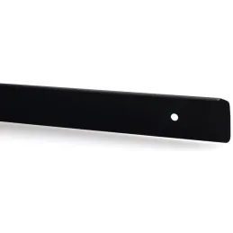 Profilo terminale per piano di lavoro da 28 mm / Nero opaco