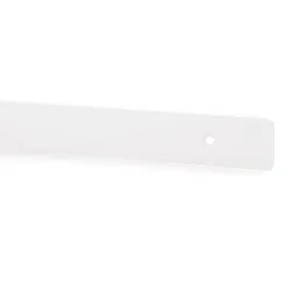 Profilo terminale per piano di lavoro da 28 mm / Bianco opaco