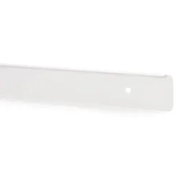Profilo terminale per piano di lavoro da 28 mm / Bianco opaco