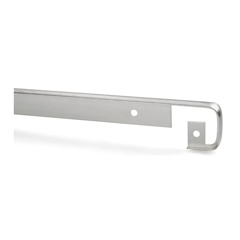 Profilo di giunzione continuo per piano di lavoro da 28 mm / Acciaio inox