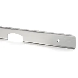 Profilo di giunzione angolare per piano di lavoro da 28 mm / Acciaio inox