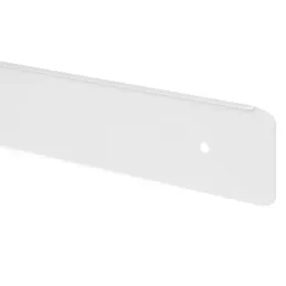 Profilo terminale per piano di lavoro da 38 mm / Bianco