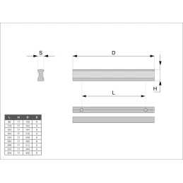 Maniglia LOSAN / Alluminio