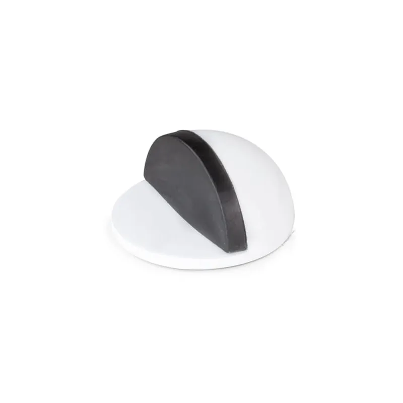Fermaporta autoadesivo 44 mm LUTTO / Bianco opaco
