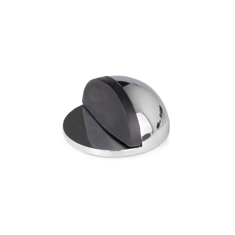 Fermaporta autoadesivo 44 mm LUTTO / Cromo lucido