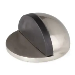 Fermoporta autoadesivo da 44 mm LUTTO / Acciaio inox
