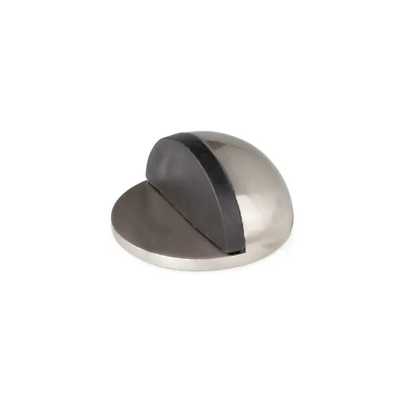 Fermoporta autoadesivo da 44 mm LUTTO / Acciaio inox