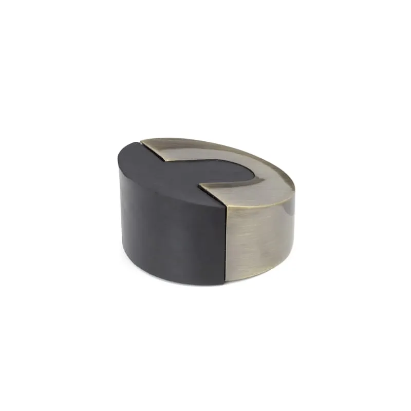Fermaporta SIGMA / Ottone spazzolato