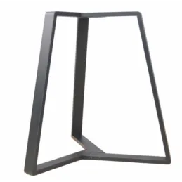 Struttura da tavolo SAXO / Nero opaco