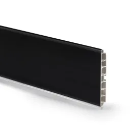 Zoccolo da cucina in plastica PLASLINE / Nero opaco